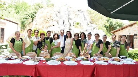 Muratpaşa'da Antep Mutfağı kursuna ziyaret