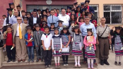 İskilip'te karne sevinci