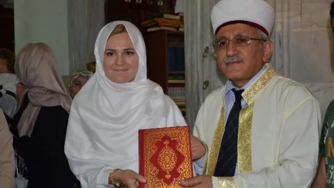 Kocaeli'de Ukraynalı Öğrenci Müslüman Oldu