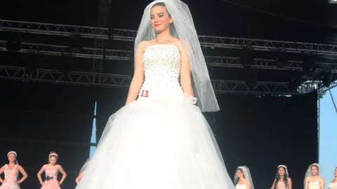 Tekirdağ'da Altın Kiraz Güzellik Yarışması yapıldı