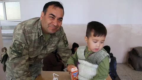 Van'da mahsur kalan 41 Afgan kurtarıldı