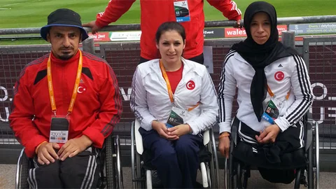 İstanbul'da engelli sporcular İtalya'da madalya peşinde