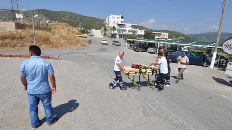 Bodrum'da 8 aylık bebek nöbet geçirerek İzmir'e ambulans helikopterle gönderildi