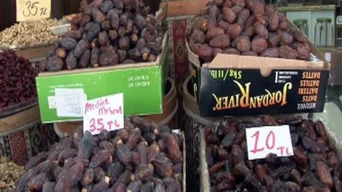 Ramazan'da hurmalar tezgahlarda yerini aldı