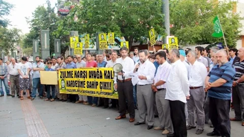 Antalya'da Aytaç Baran için adalet talep edildi