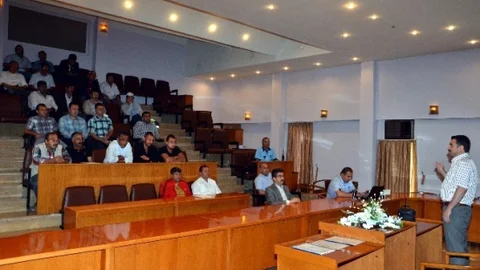 Ereğli'de telsiz kullanımı için eğitim verildi