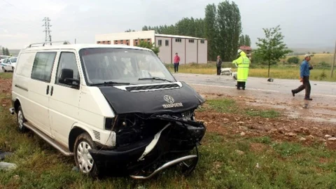 Konya'da trafik kazası