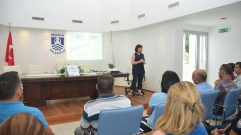 Bodrum'da personele vatandaş memnuniyeti eğitimi verildi