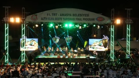 Amasya'da 11. Altın Elma Beste Yarışması finali yapıldı