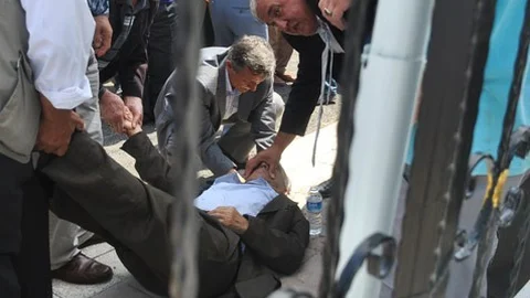 Bursa'da cami açılışında kalp krizi geçirdi