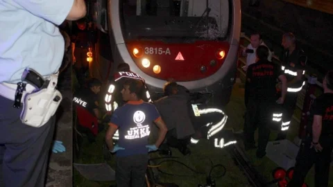Kayseri'de tramvay kazası yaşandı