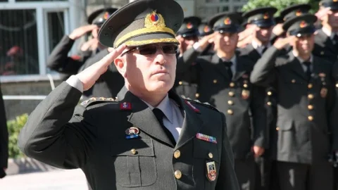 Elazığ'da Jandarma Teşkilatı'nın 176. yılı anısına çelenk bırakıldı