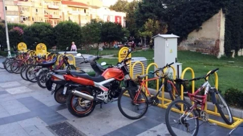 İzmit’te bisiklet park alanları sayısı artıyor