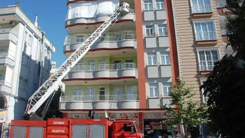 Adıyaman'da unutulan yemek nedeniyle itfaiye ekibi harekete geçti