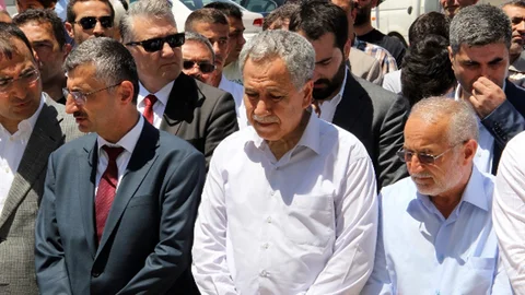 Manisa'da cenaze töreni düzenlendi