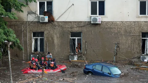 Gürcistan’da sel felaketi