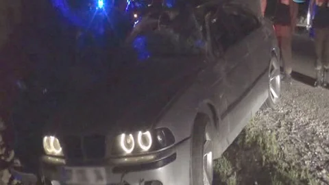 Eğirdir'de otomobil kazası