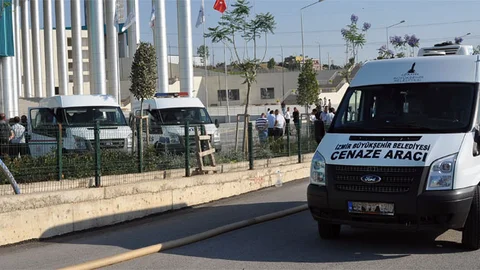İzmir'de güvenlik görevlisi tel çitlerden düştü