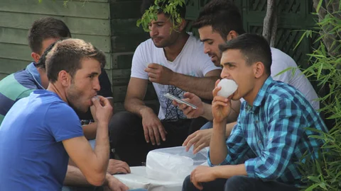 Adana'da kar ile serinlemek mümkün