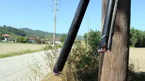 Muğla'da kablo hırsızlığına karışan 4 kişi suçüstü yakalandı