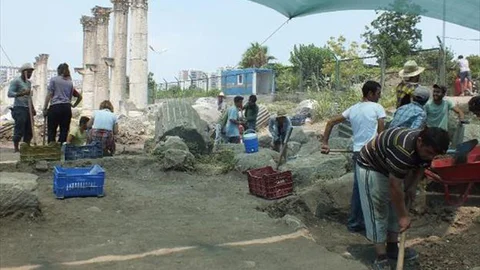 Soli Pompeiopolis Antik Kentinde Kazı Çalışmaları Başladı
