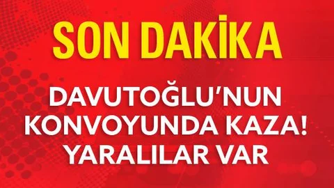Başbakan'ın Konvoyunda Kaza: 2 Polis Yaralı