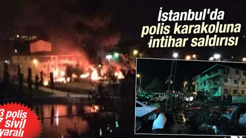 Sultanbeyli'de polis merkezine saldırı