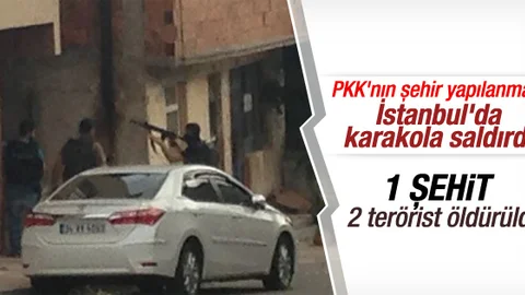 Sultanbeyli'deki saldırıda 1 polis şehit oldu