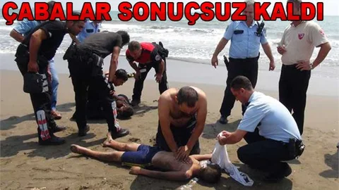Mersin'de Denize Giren 2 Çocuk Boğuldu