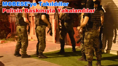 Mersin'de Terör Baskınları 5 Gözaltı