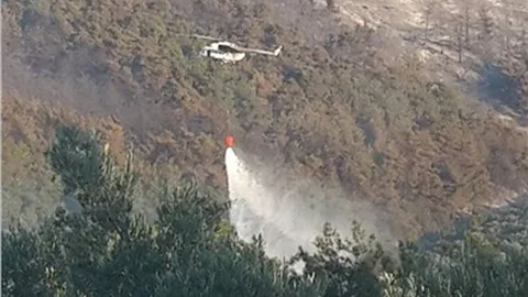 Bursa’daki yangın büyük oranda kontrol altına alındı