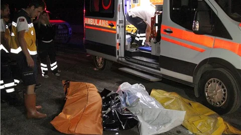 Erzincan’da feci kaza 5 ölü, 2 ağır yaralı