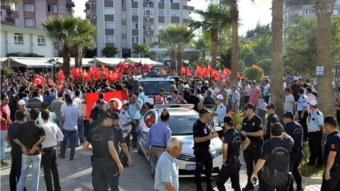 Hatay'ın şehidi tekbirlerle uğurlandı