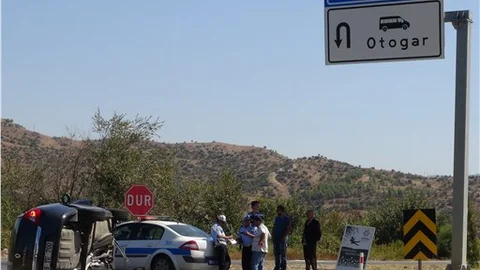 Aydın’da trafik kazası 3 yaralı