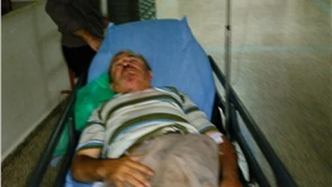 Altındağ Belediyesi temizlik işçisinin engelli vatandaşı darp ettiği iddiası