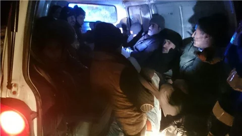 Edirne'de bir ayda bin 618 kaçak göçmen yakalandı