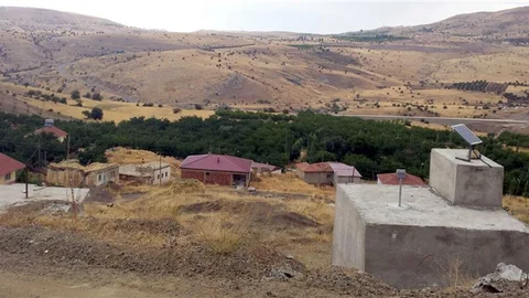Malatya'da 16 hane iki haftadır susuz