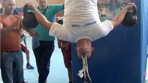 Azerbaycanlı sporcu rekorlar kitabına ismini yazdırdı