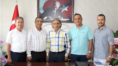 Yüreğir Ziraat Odası yönetimi Kaymakam Genel’i ziyaret etti