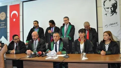 Kayseri Baro Başkanı Adaletten ve hukuktan bahsetmek, çözüm beklemek hayaldir