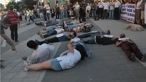1 Eylül Dünya Barış Günü'nde yürüdüler