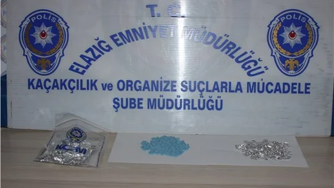 Elazığ'da 175 uyuşturucu hap ele geçirildi