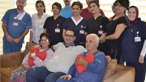 45 yıllık çift, birer gün ara ile kalp ameliyatı oldu