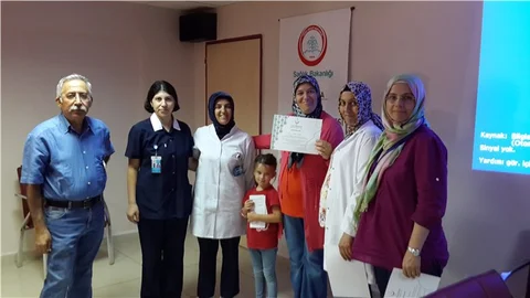 Kütahya’da 'gebe okulu eğitimleri' tamamlandı