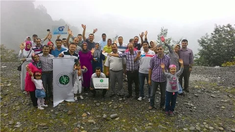 Aktif-Sen üyelerinden Karadeniz gezisi