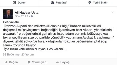 AKP Trabzon'da adaylık kavgası