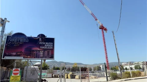 'Panorama Bursa 1326'nın inşaatı sürüyor