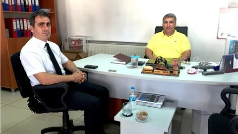 Başsavcı Keskin’den Kızılay Bafra Şube Başkanı Genç’e ziyaret