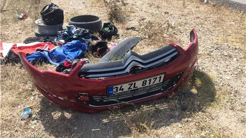 Hamile kadın kazada hayatını kaybetti, bebeği de kurtarılamadı