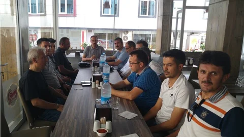 Kayseri’ye atanan öğretmenler sendika programında bir araya geldi